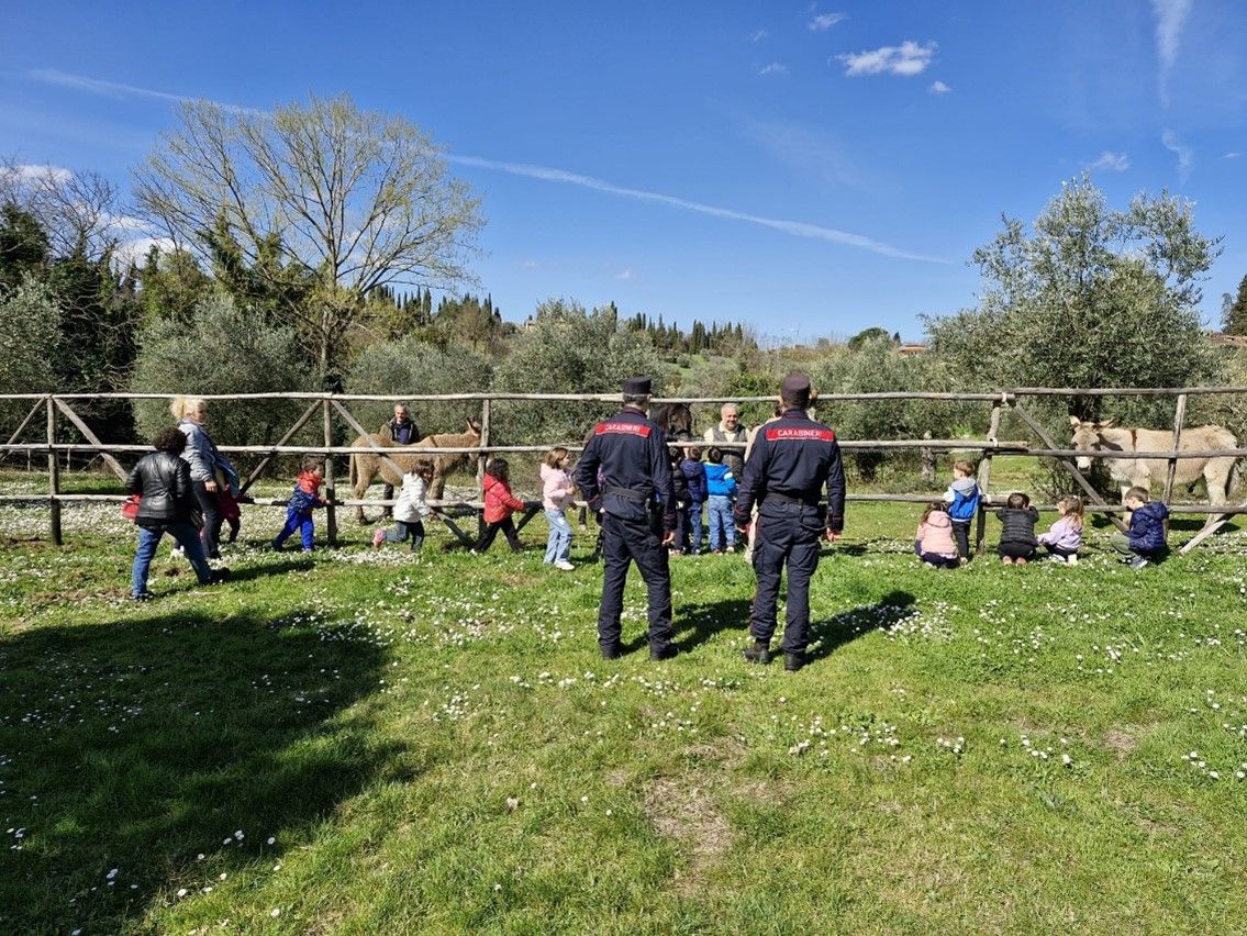 Giornata del Made in Italy: i Carabinieri della Biodiversit&agrave; di Siena ospitano le scuole a "Tocchi"