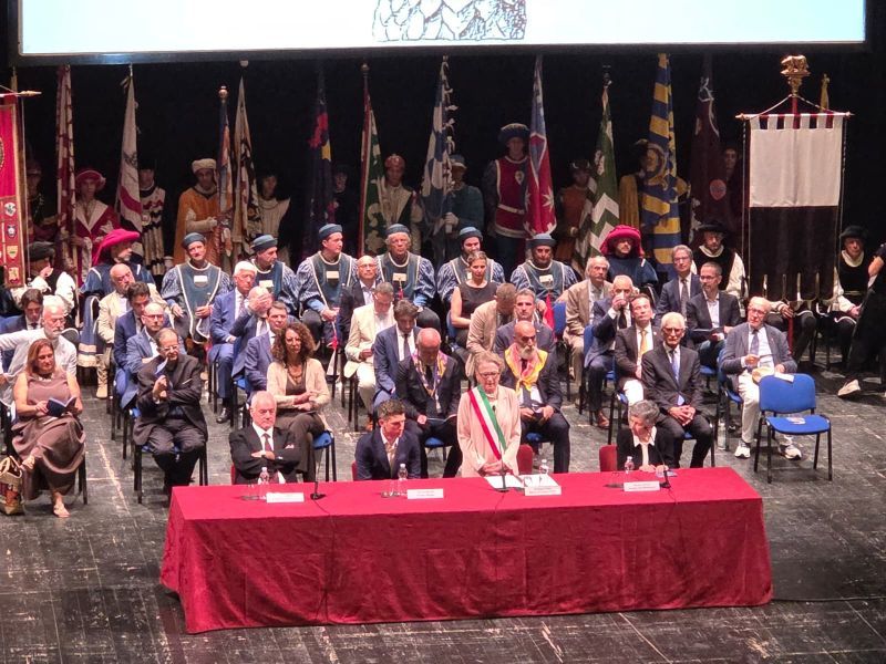 Siena premia l'eccellenza: Mangia a Duccio Marsili, medaglie a Bossini e Verdone