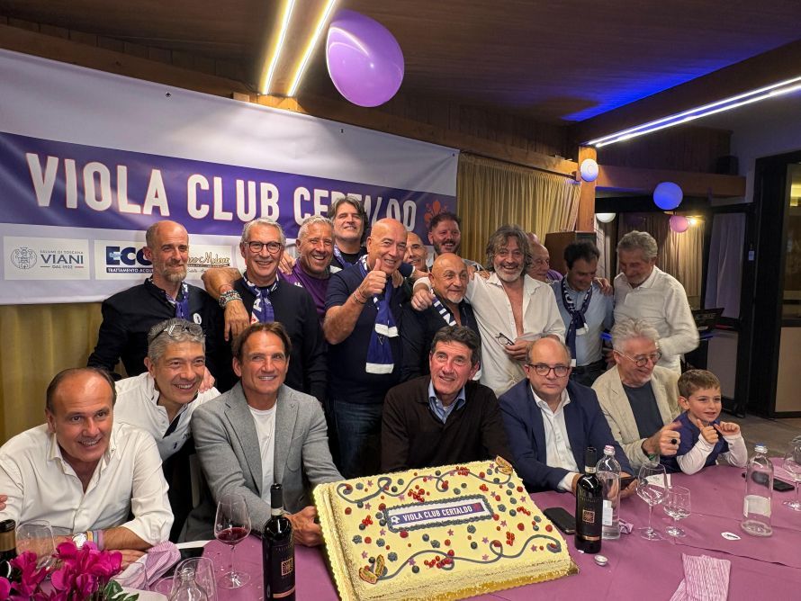 Amore Viola in Valdelsa: ritorna e fa il pieno il nuovo Viola Club Certaldo