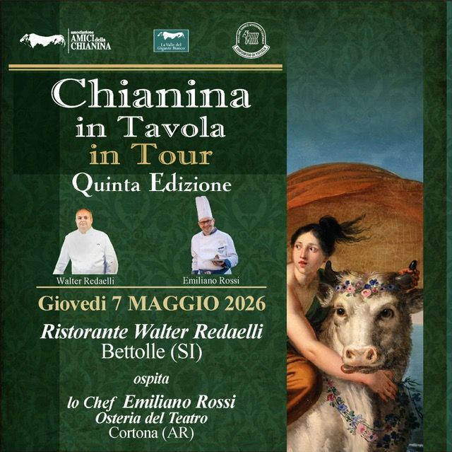 Torna "Chianina in tavola in tour": al via la quinta edizione tra Valdichiana e Umbria