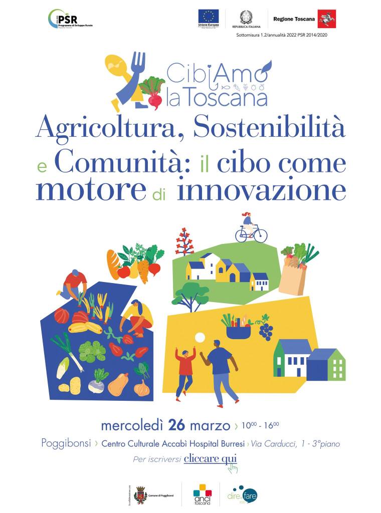 Agricoltura, sostenibilità e comunità: CibiAmo la Toscana a Poggibonsi