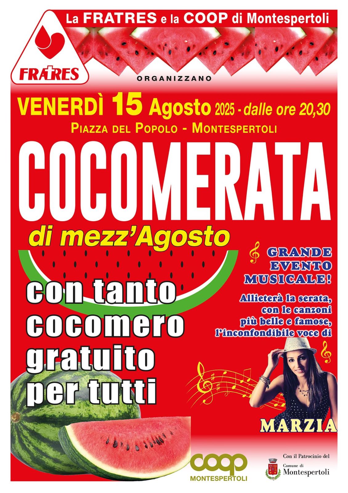A Montespertoli torna la cocomerata