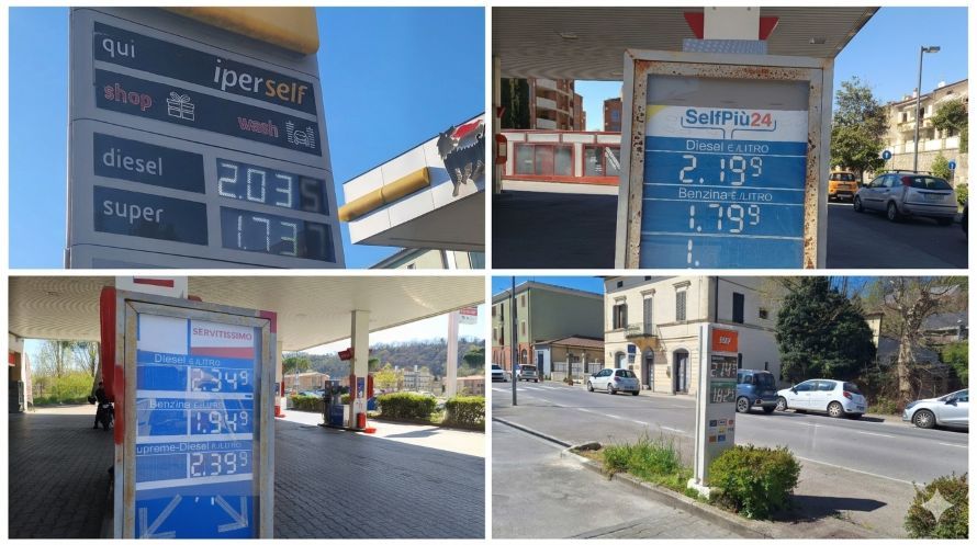 Diesel sfiora 2,2 euro, caro carburanti a Poggibonsi e Colle. Rischio razionamento