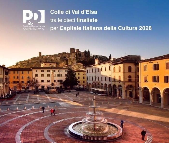 Capitale della Cultura, Colle di Val d'Elsa tra le 10 finaliste: la soddisfazione del Pd