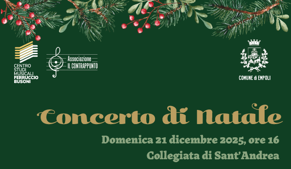Empoli, musiche e canti tradizionali per il Concerto di Natale in Collegiata