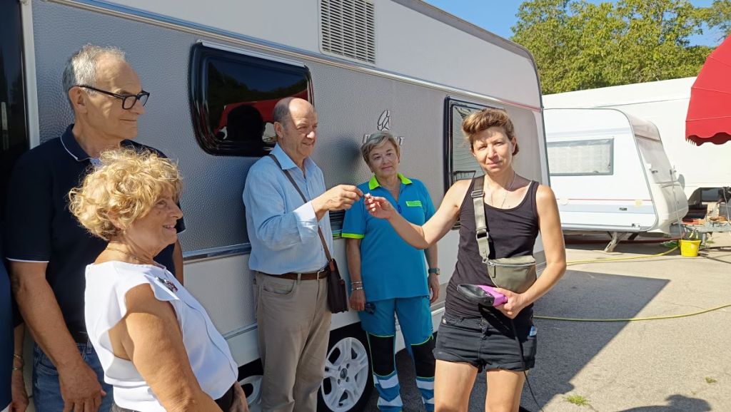 Gara di solidarietà per donare la roulotte a Natascia