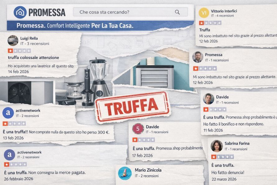 Compra una lavatrice on line ma in realt&agrave; era una truffa. I consigli dei carabinieri