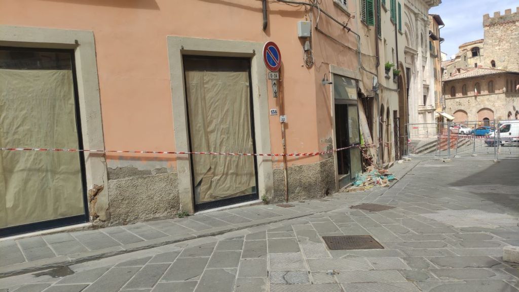 Acqua nel sottosuolo del centro storico di Poggibonsi