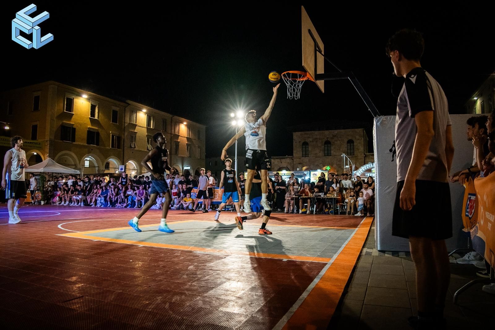 Colle, in Piazza Arnolfo arriva la Crystal League di basket 3x3