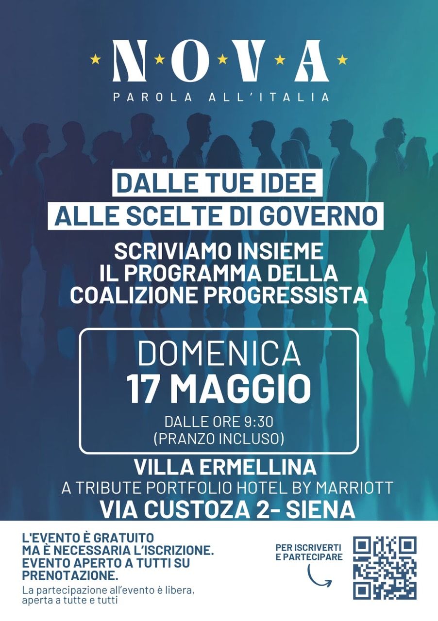 Non il solito convegno: con NOVA l'Italia sperimenta l&rsquo;Open Space Technology. Ecco come partecipare