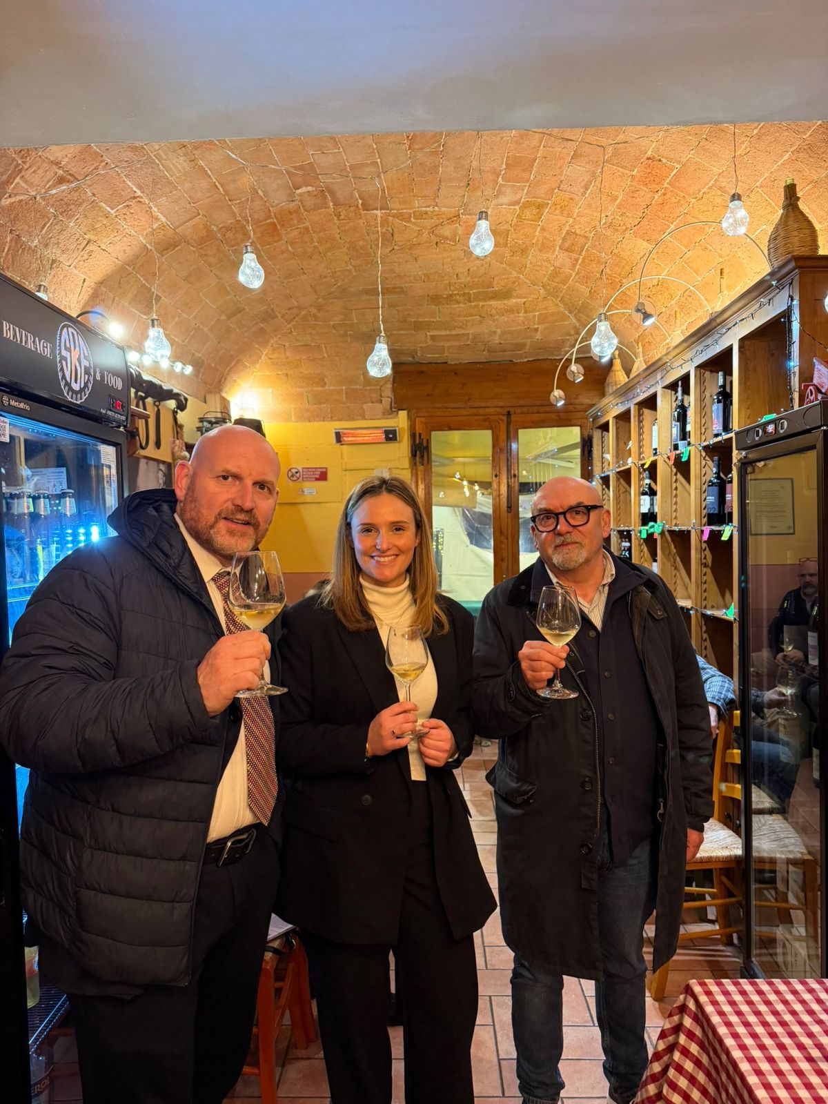 La prima sommelier d&rsquo;Italia Ilaria Lorini al centro di un incontro con i produttori vitivinicoli di Barberino Tavarnelle