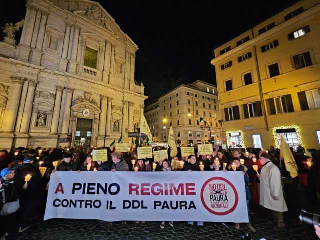 Ddl sicurezza, manifestazioni in tutta Italia  