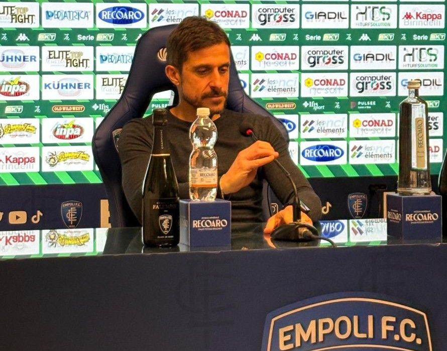 Dionisi post Empoli-Palermo: "Sono arrabbiato per il primo gol, l'avevamo provato stamattina"