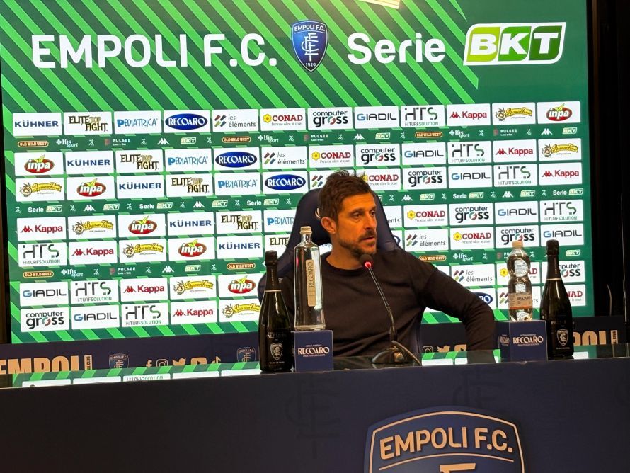 Dionisi: &ldquo;Ho visto la reazione che volevo. A Palermo sfida contro una corazzata&rdquo;