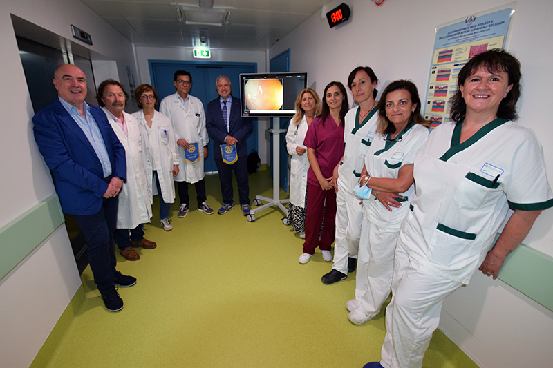 Generosa donazione del Rotary Siena per la Gastroenterologia ed Endoscopia operativa dell’Aou Senese