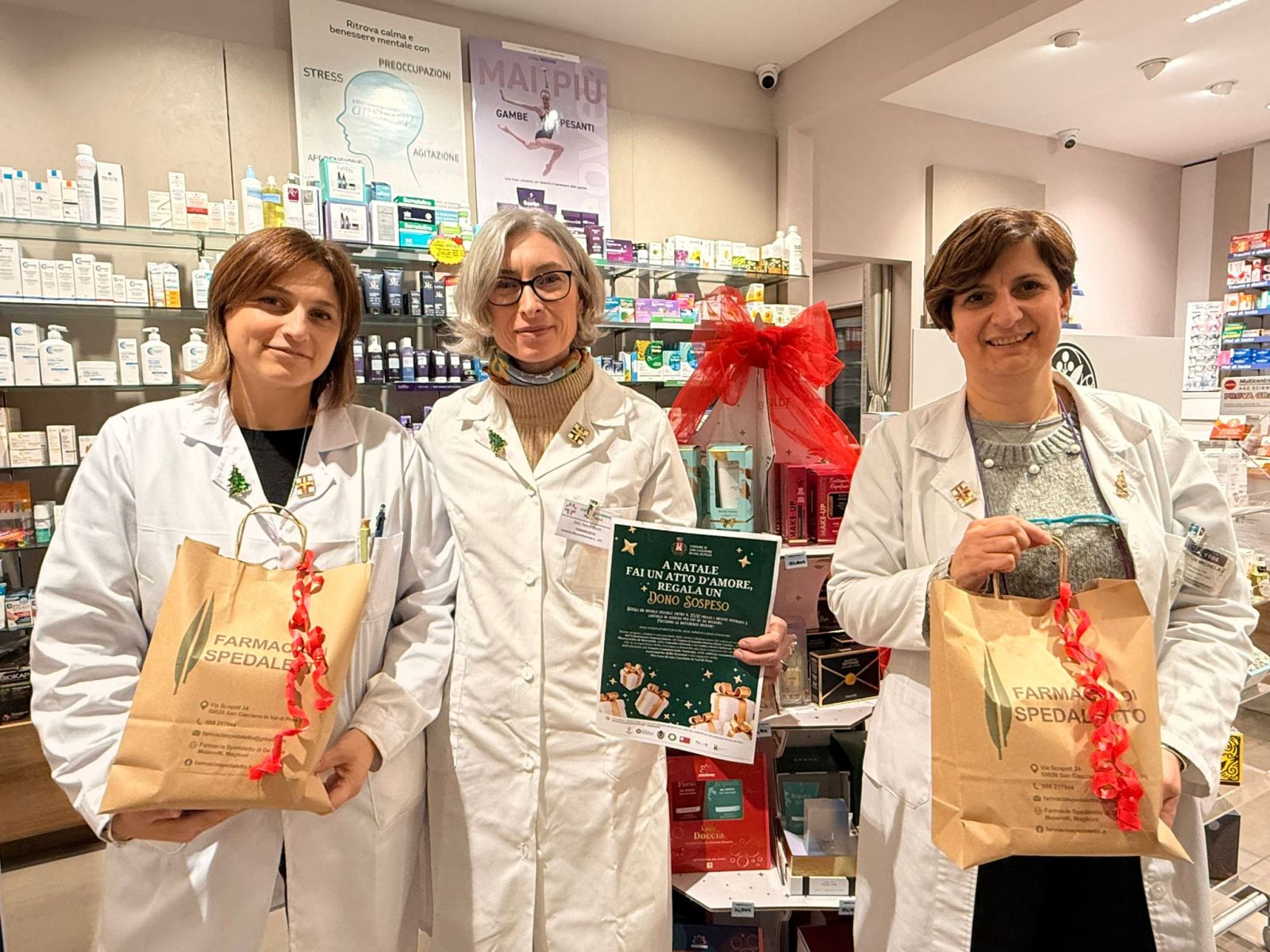 Natale solidale a San Casciano: ecco il Dono Sospeso