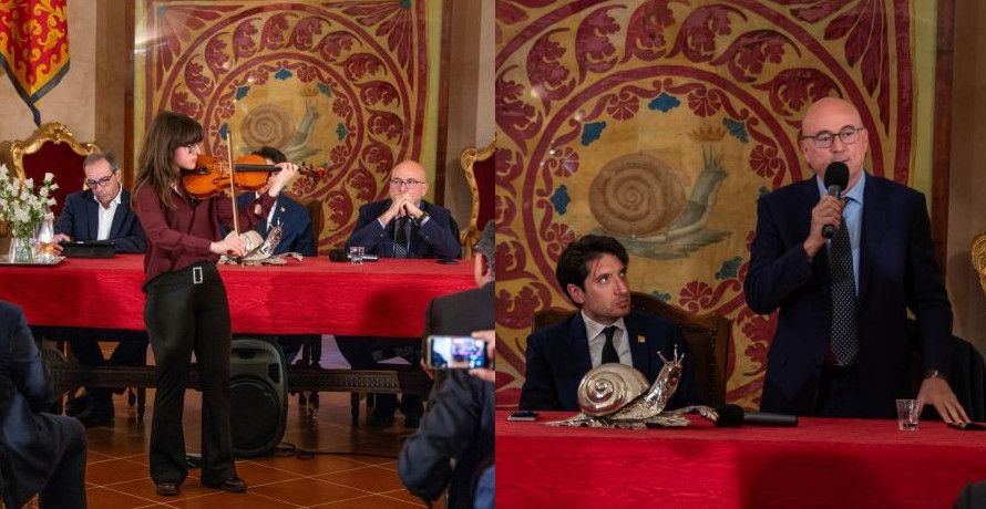 Il genio di Siena tra le parole di Aldo Cazzullo e le note di Valeria Esposito: serata d'eccellenza alla Chiocciola