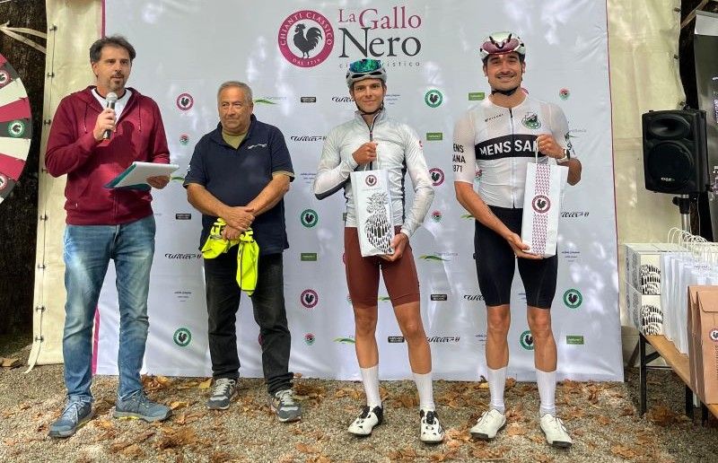 Mens Sana Ciclismo: Federico Sonnini conquista il terzo podio alla Gallo Nero Cicloturistica