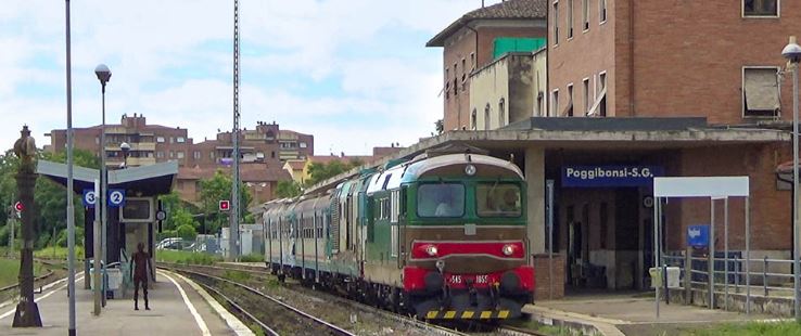 Poggibonsi, alberi lungo la ferrovia, ordinanza del sindaco per la messa in sicurezza