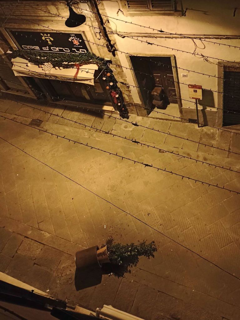 Baby gang imperversano in via Maestra: fioriere divelte e luci rubate