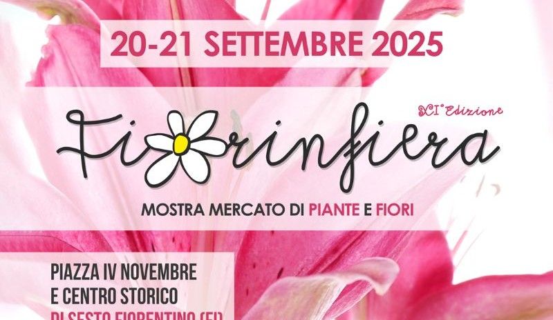 Nel week-end torna Fiorinfiera a Sesto Fiorentino