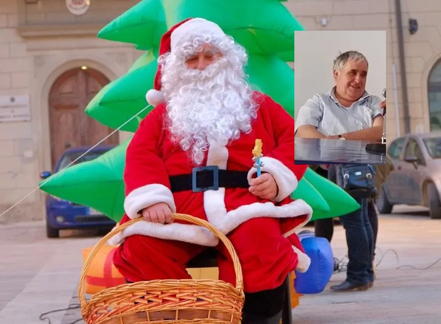 Poggibonsi piange Massimo Burresi, il Babbo Natale che regalava sorrisi ai bambini