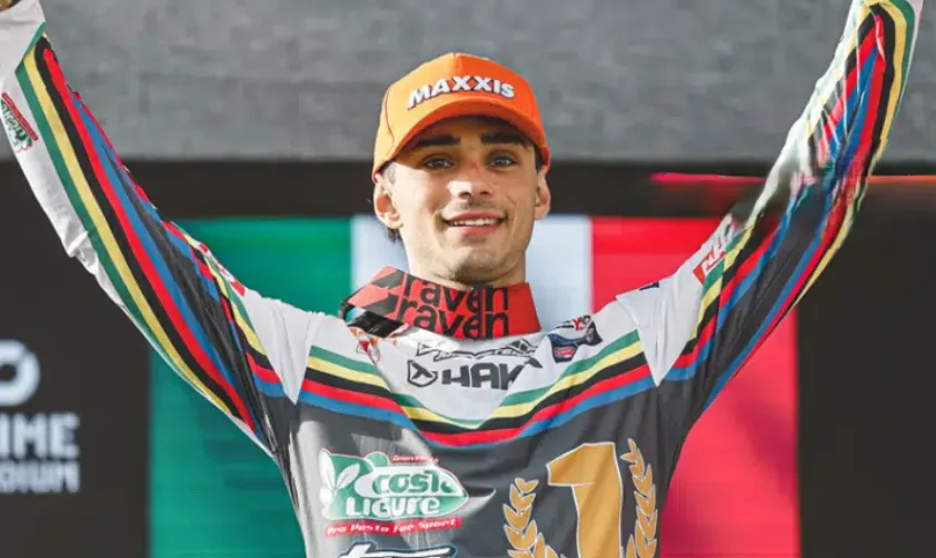 Il senese Pietro Scardina è campione del mondo Enduro Youth 2026