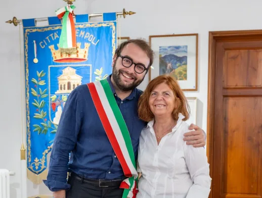 Paola Giannini va in pensione dopo 33 anni di lavoro nel Comune di Empoli
