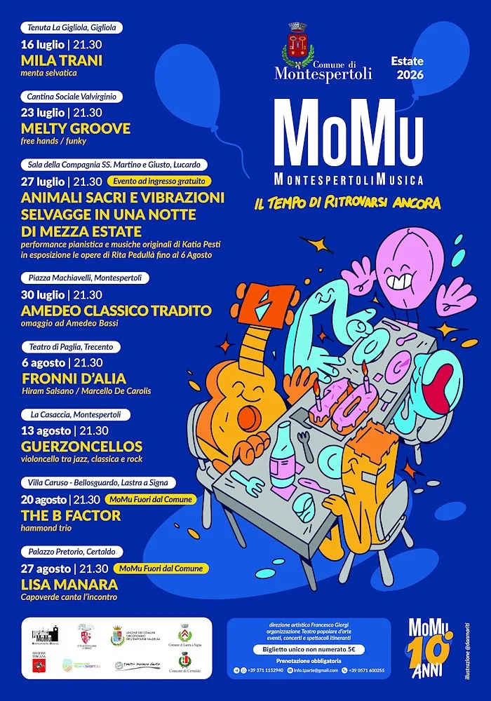 MoMu fuori dal Comune: per la prima volta la rassegna esce da Montespertoli