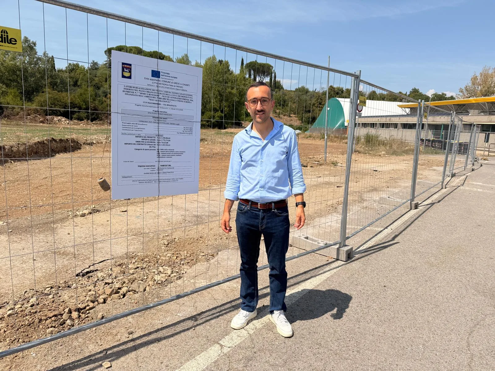 Greve in Chianti, oltre 2 milioni di euro per i nuovi campi da tennis e padel