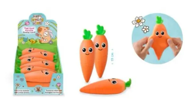 Allerta amianto nei giocattoli: sabbia contaminata in un gioco a forma di carota