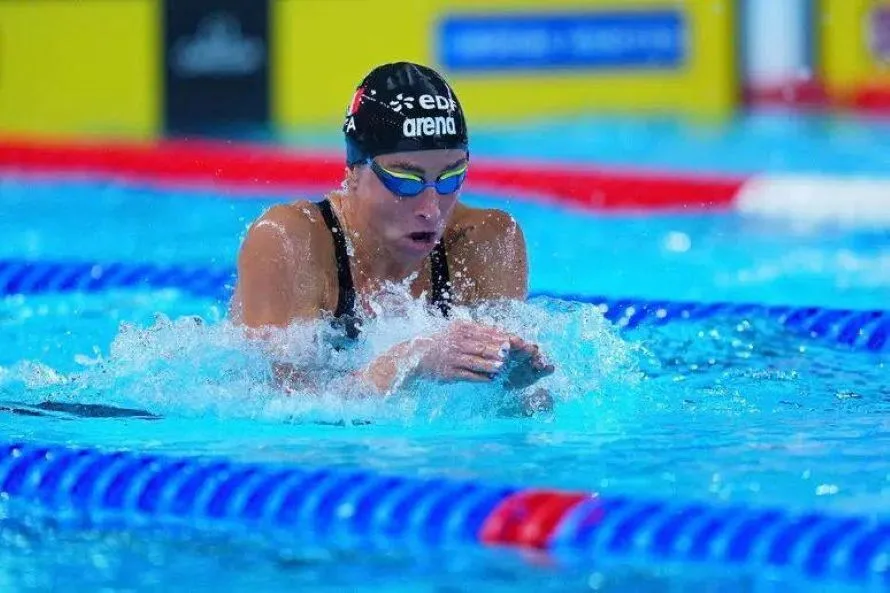 Poggibonsi, Lisa Angiolini d’oro nei 200 rana ai Giochi del Mediterraneo