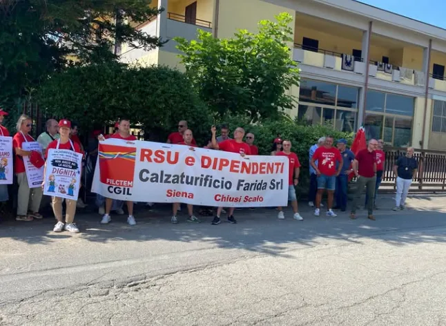 Chiusi, crisi Calzaturificio Farida: rottura al tavolo regionale
