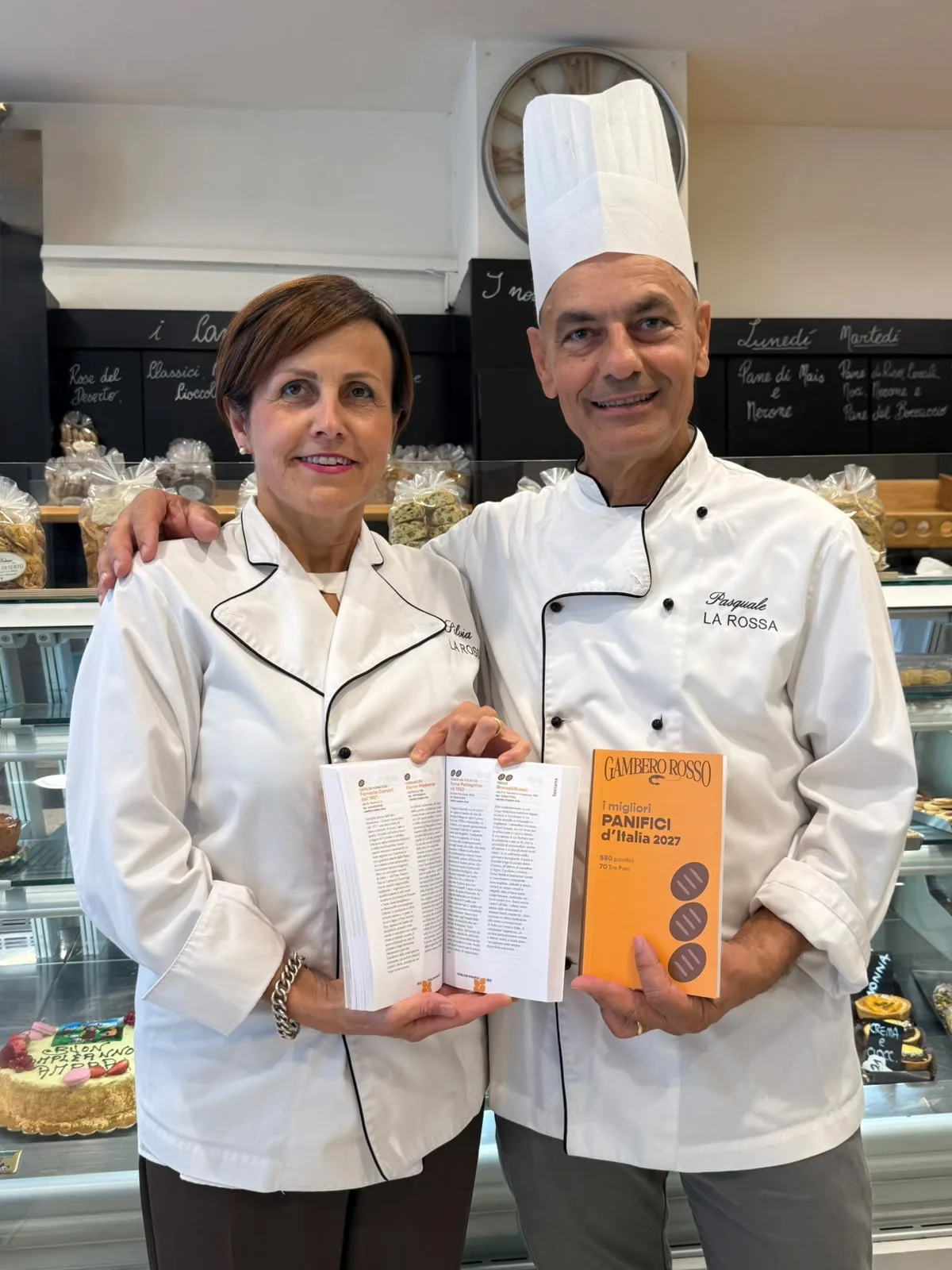 Gambero Rosso 2027: il Forno Moderno di Pasquale e Silvia La Rossa tra i migliori d'Italia