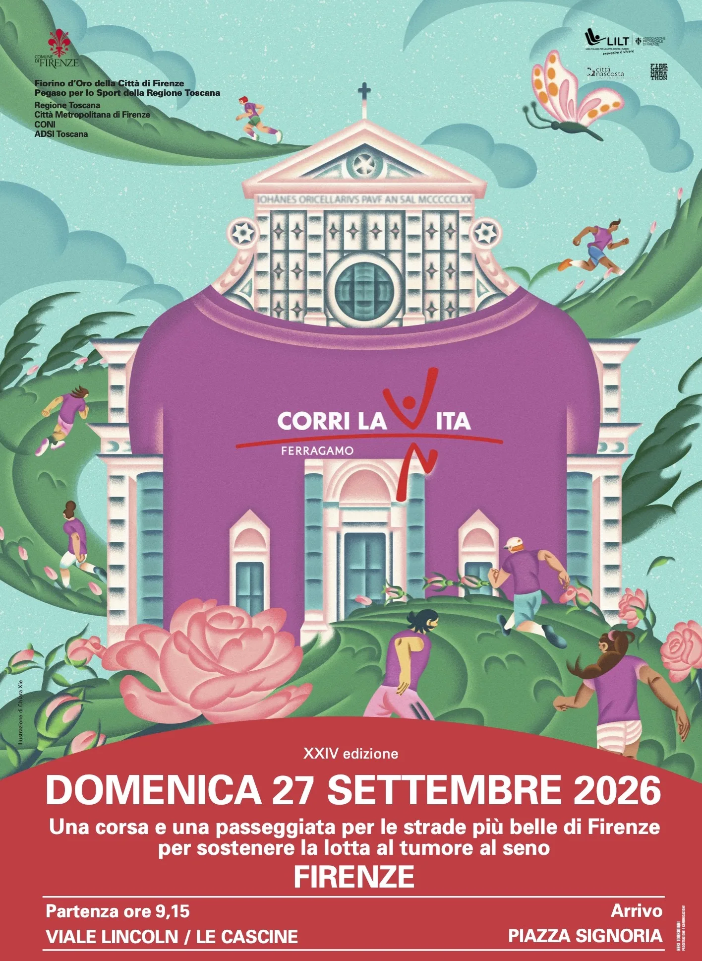 Certaldo aderisce a Corri la Vita 2026: ingresso gratuito a Palazzo Pretorio e Casa Boccaccio
