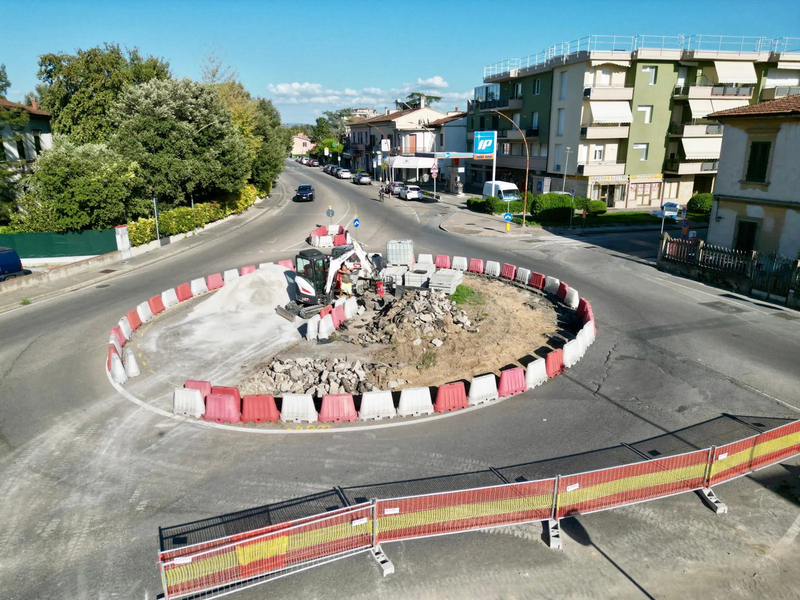 Empoli, rotatorie e tante asfaltature: il settembre delle manutenzioni riparte di slancio