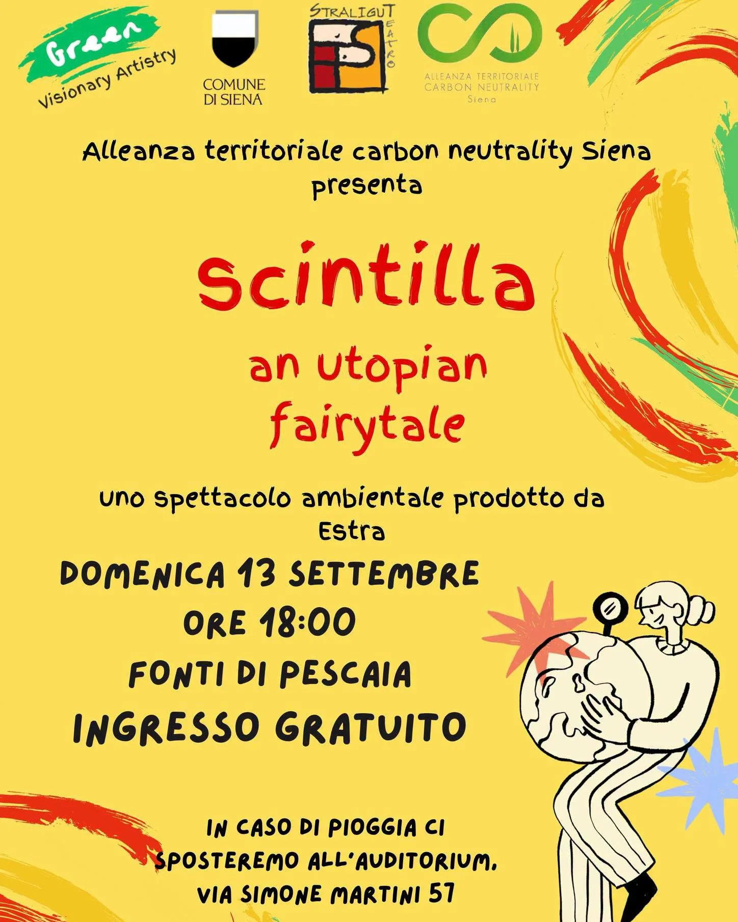 “Green Visionary Artistry” fa tappa a Siena.  Arte e teatro raccontano la sostenibilità