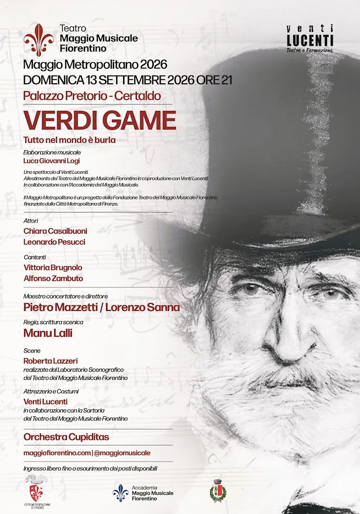 Il Maggio Musicale a Certaldo con lo spettacolo su Verdi