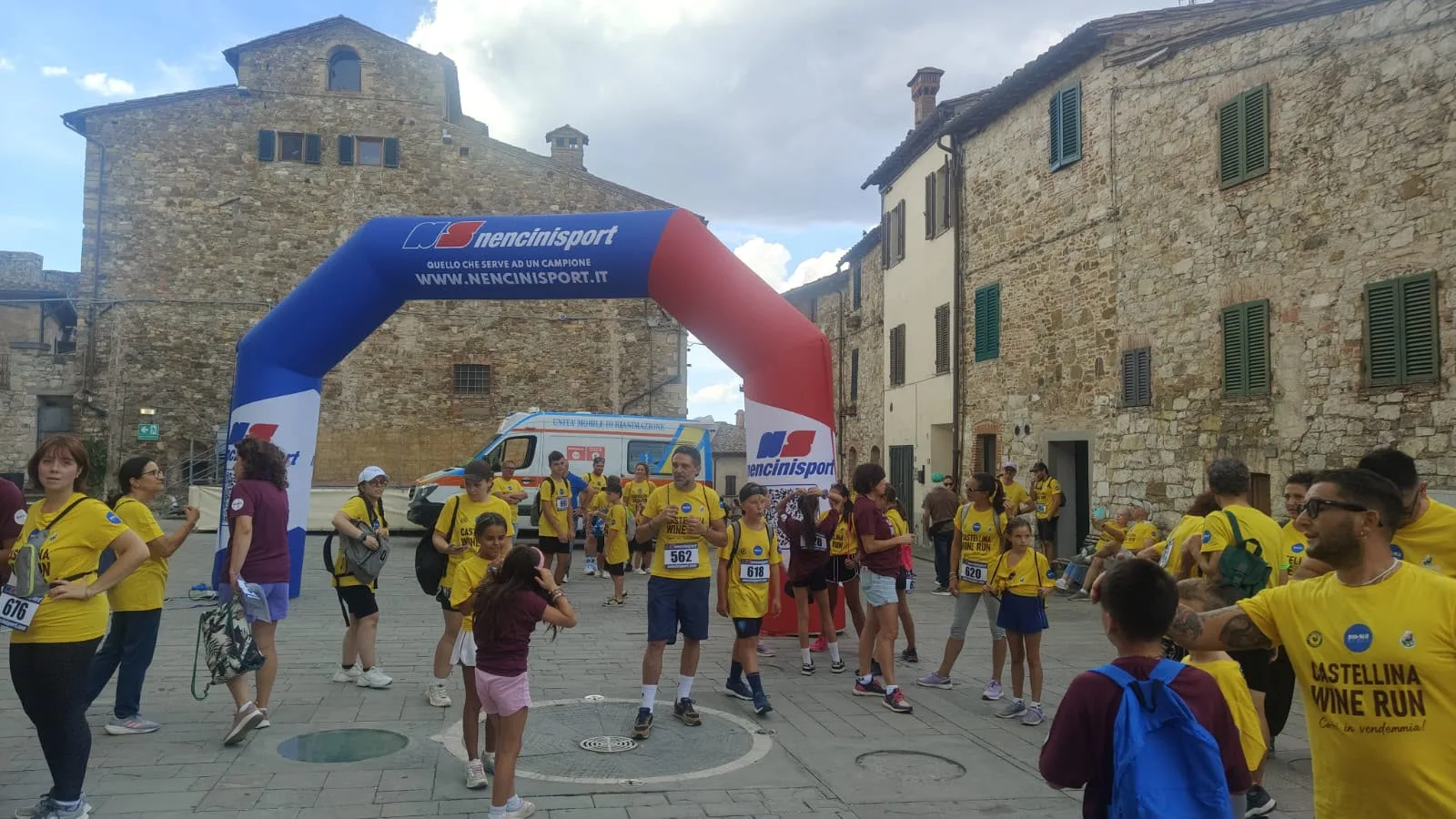 In oltre duecento per Castellina Wine Run