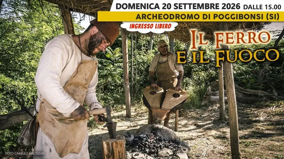 Il ferro e il fuoco: all'Archeodromo di Poggibonsi si torna all'età di Carlo Magno