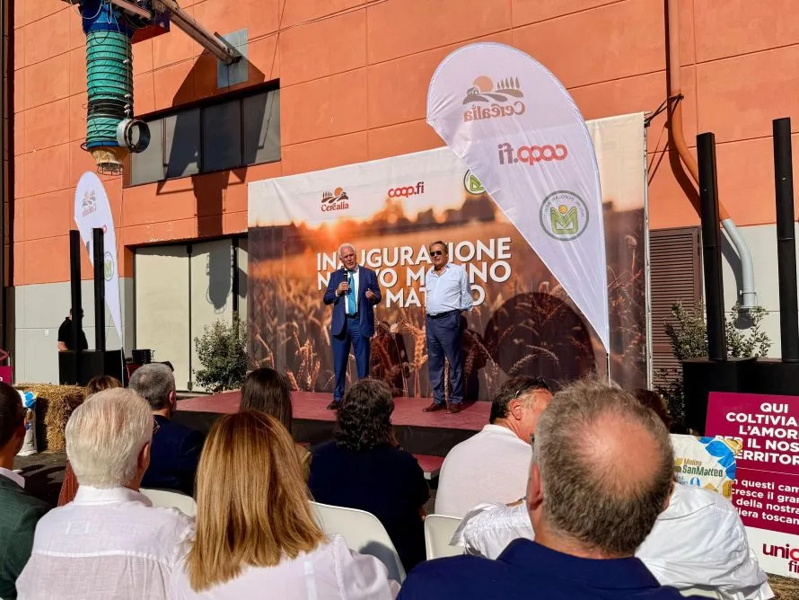 Molino San Matteo, a Castelfiorentino la filiera del grano diventa realtà