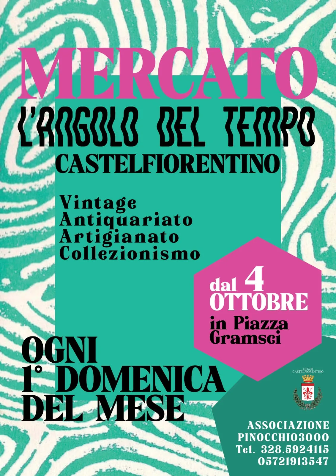 L’Angolo del Tempo, il nuovo mercato domenicale di Castelfiorentino
