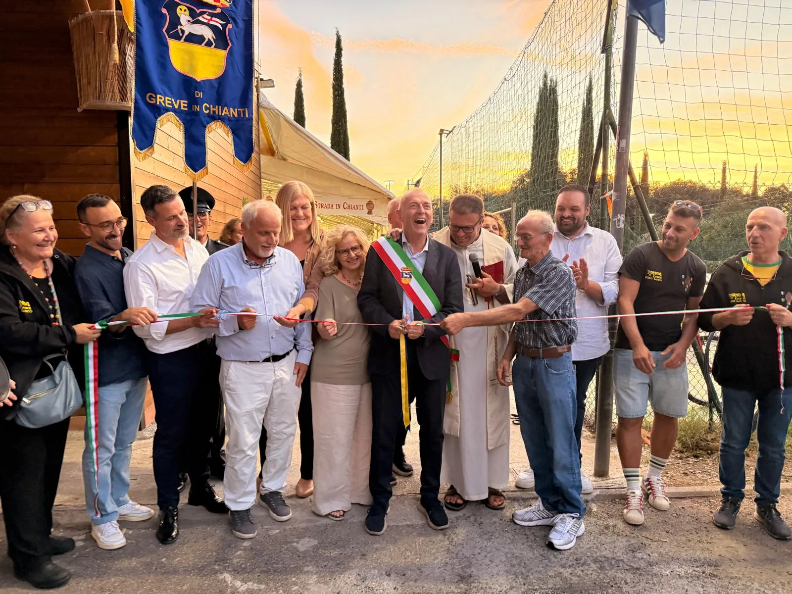 Strada in Chianti: inaugurata la nuova area eventi e feste