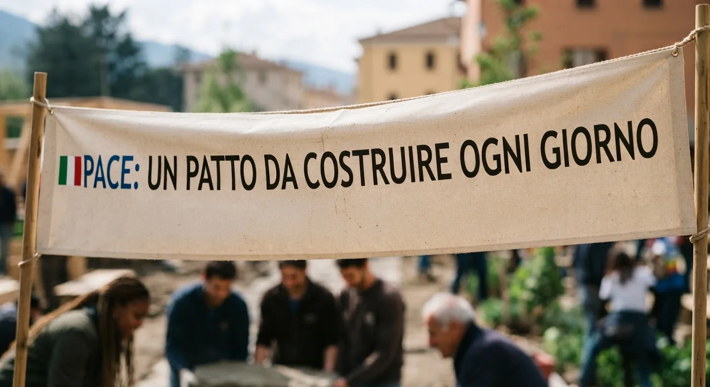 Pace: non una semplice assenza, ma un patto da costruire ogni giorno