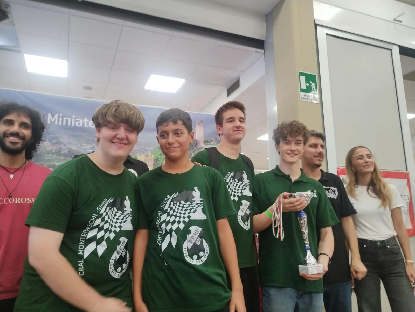 Mens Sana Scacchi, doppio titolo regionale: biancoverdi campioni Under 16 assoluti e Under 14 femminili