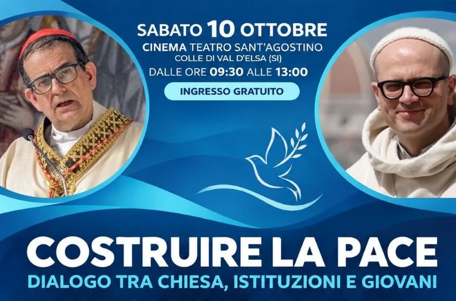 Costruire la Pace: a Colle di Val d’Elsa un dialogo tra Chiesa, Istituzioni e giovani