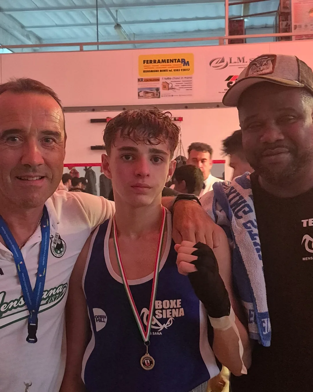 Boxe Siena Mens Sana, Brando Barbagli campione regionale Under 15