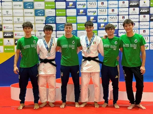 Mens Sana Judo protagonista ai Mondiali di Sarajevo: argento iridato per Domenichini e Gabbriellini