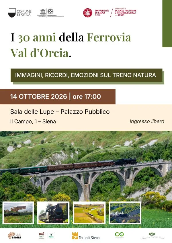 Ferrovia Val d’Orcia: 30 anni di Treno Natura tra immagini, ricordi ed emozioni