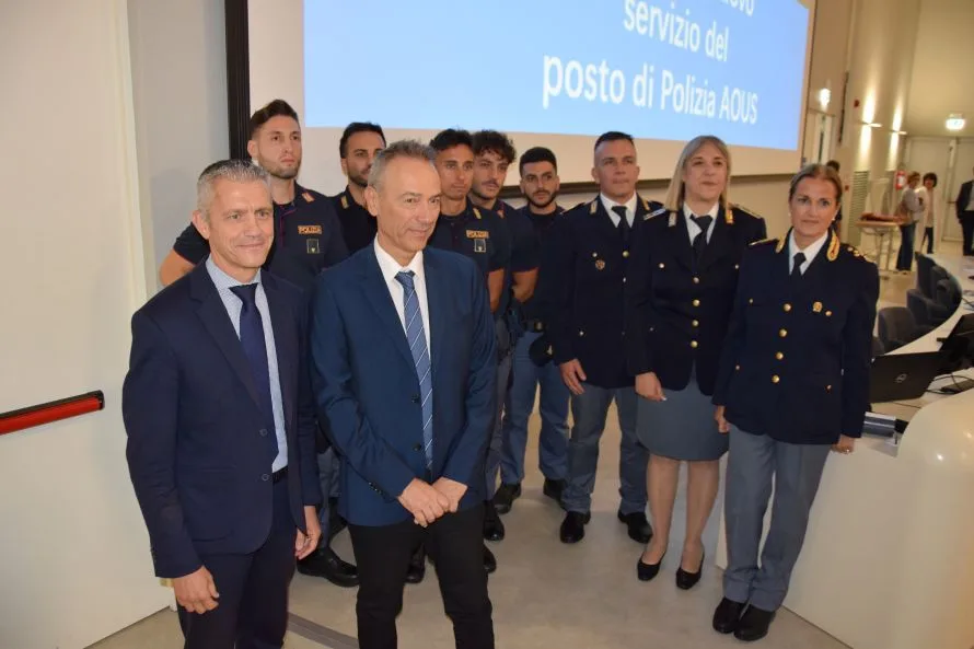 Aou Senese, il posto di polizia operativo 24 ore su 24: più sicurezza in ospedale